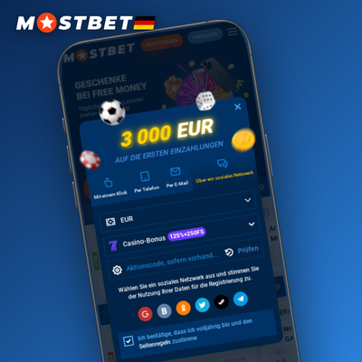 Mostbet Anmeldung per Telefonnummer: SMS-Code empfangen und sofort loslegen